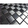 carrelage inox mosaique credence cuisine DAMIER20