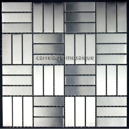 carrelage inox mosaique inox 1 plaque REGULAR 48 carrelage inox mosaique inox 1 plaque REGULAR 48