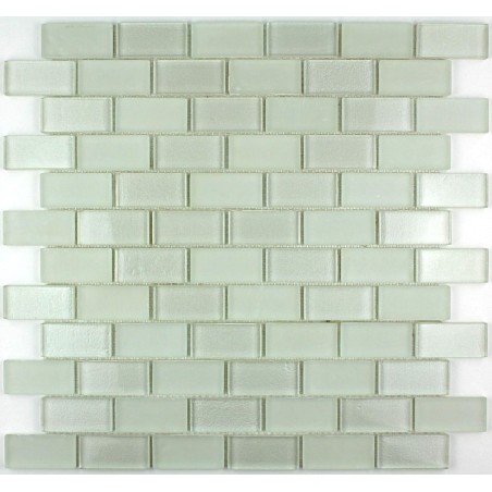 Mosaique carrelage verre 1 plaque NOIR MIX Mosaique carrelage verre 1 plaque NOIR MIX