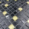 mosaic tiles glass and stone Mandala Gold