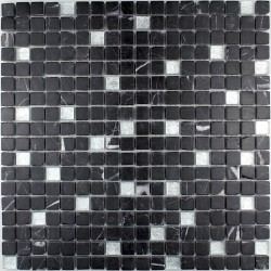 Malla mosaico azulejo Mandala Silver