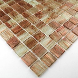 mosaique pate de verre GOLDLINE SENOIS