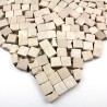 Mosaique carrelage pierre 1 plaque Sultan Beige