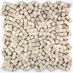 Malla mosaico azulejo de piedra marmol Sultan Beige