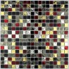 Tile glass mosaic shower bath Strass Dium