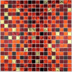 mosaique carrelage en verre douche salle de bain Strass Chika