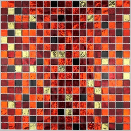 mosaico ducha vidrio mosaic baño frente cocina Strass Chika