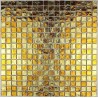 mosaique carrelage verre douche salle de bain Strass Gold
